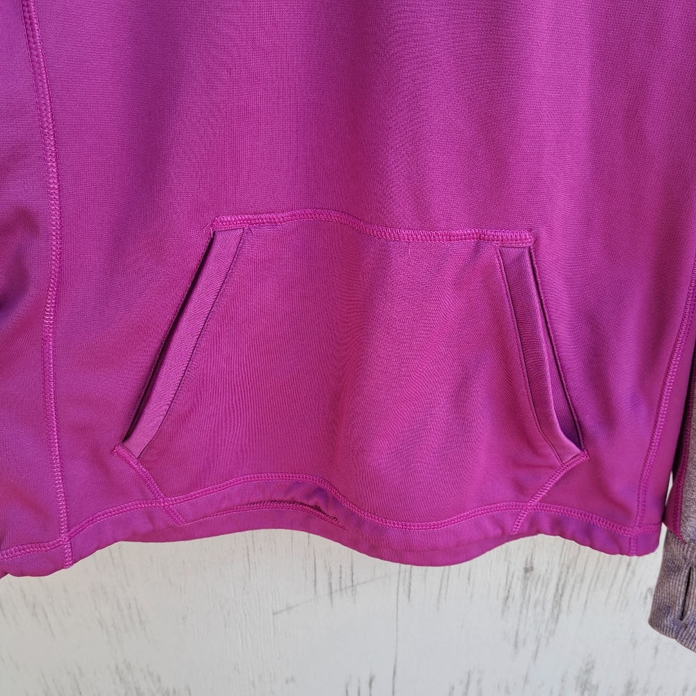 NIKE Therma Fit Womens Pullover Hoodie Purple/Gray Size Small - Picture 4 of 15